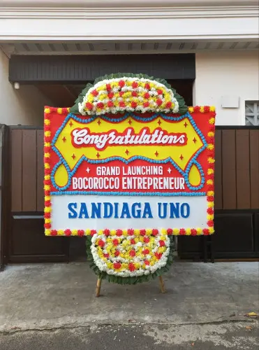 Papan Bunga Opening alam sutera
